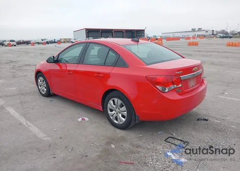 2015 Chevrolet Cruze Ls Auto из США, поврежденный, VIN 1G1PA5SG1F7102578